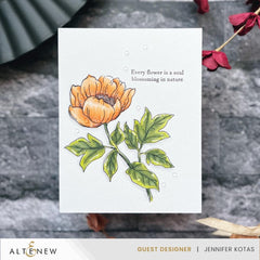 Spellbinders Betterpress Plates Billowing Flower Press Plates