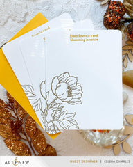 Spellbinders Betterpress Plates Billowing Flower Press Plates