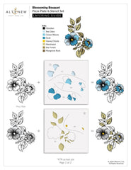 Blossoming Bouquet Press Plate Set