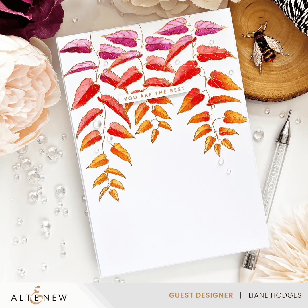Cascading Vines Press Plate Set