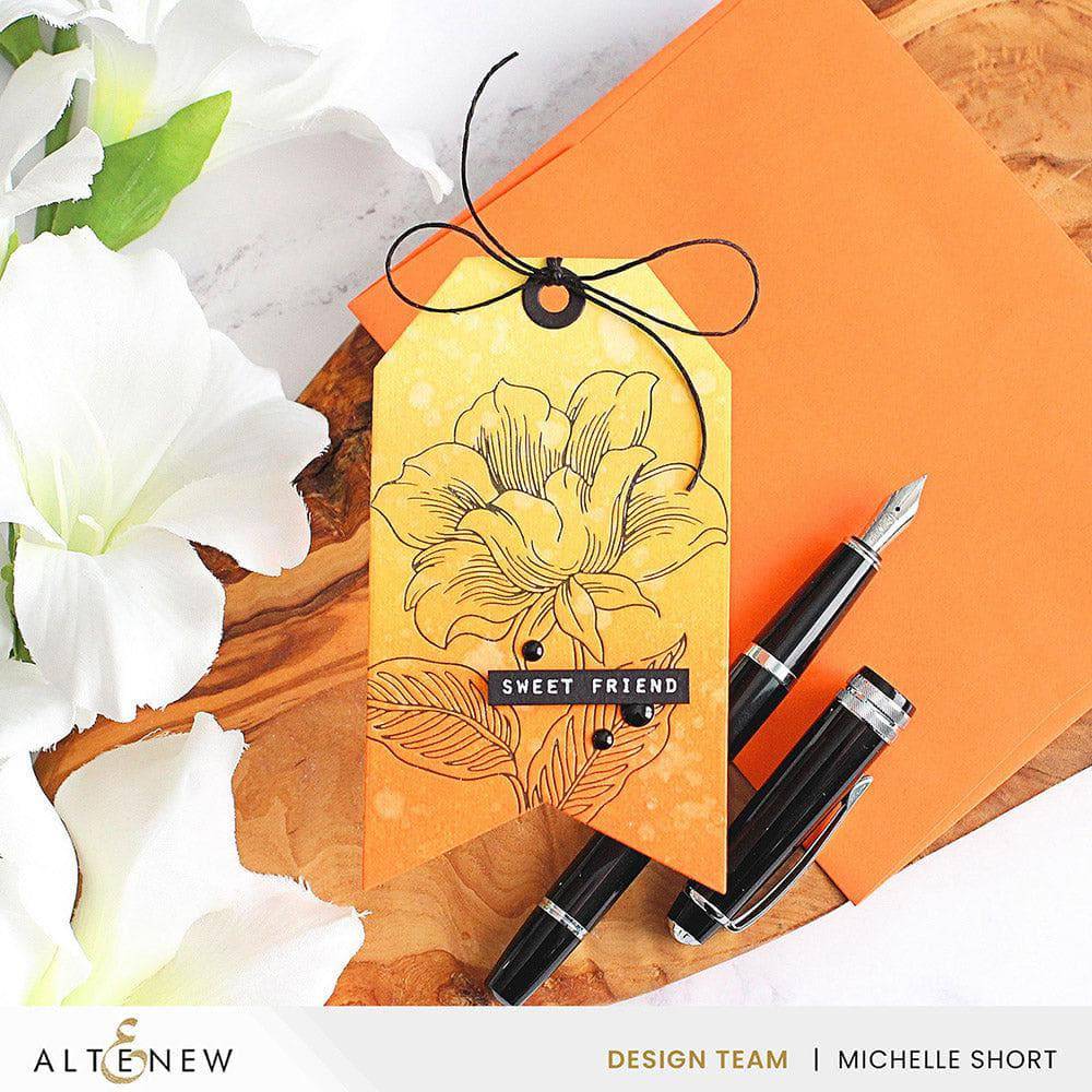 Spellbinders Betterpress Plates Floral Engravings Press Plates