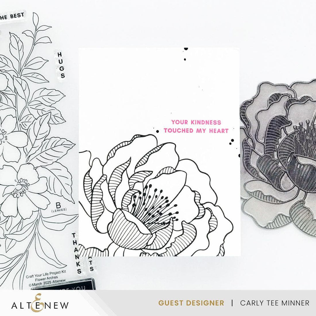 Magical Peony Press Plate