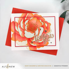 Magical Peony Press Plate