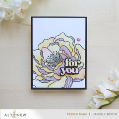Magical Peony Press Plate