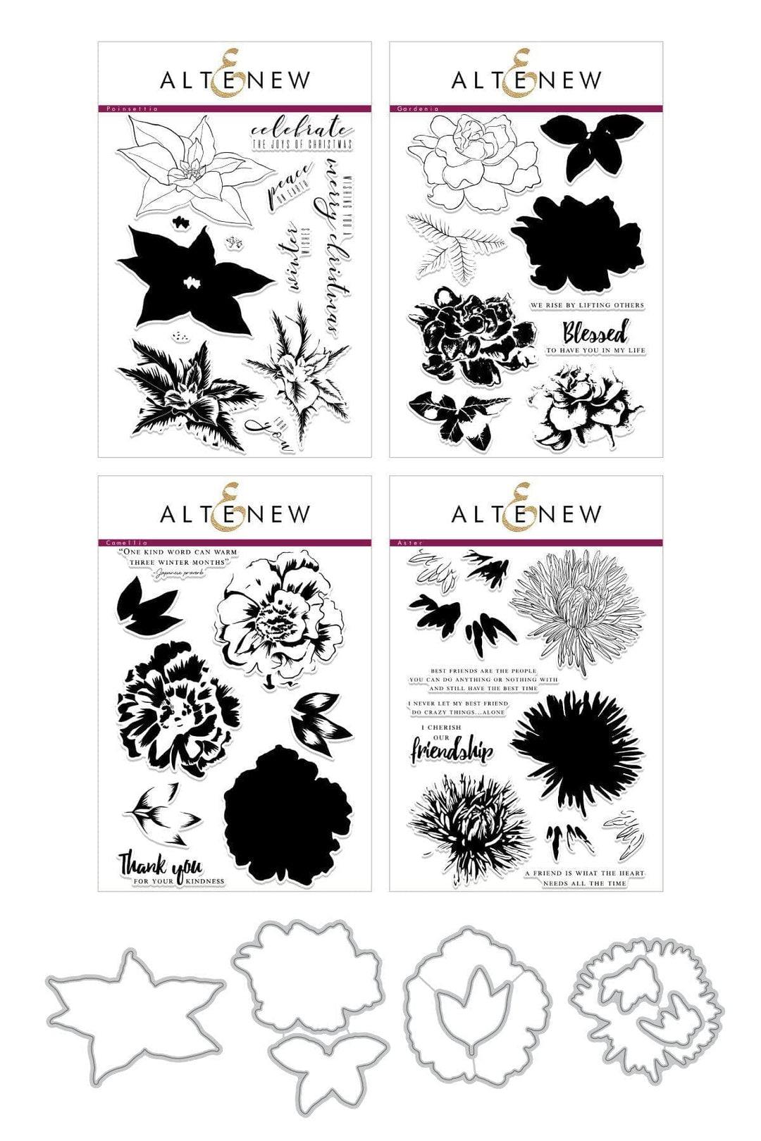 Altenew Build-A-Flower Bundle Build-A-Garden Bundle B