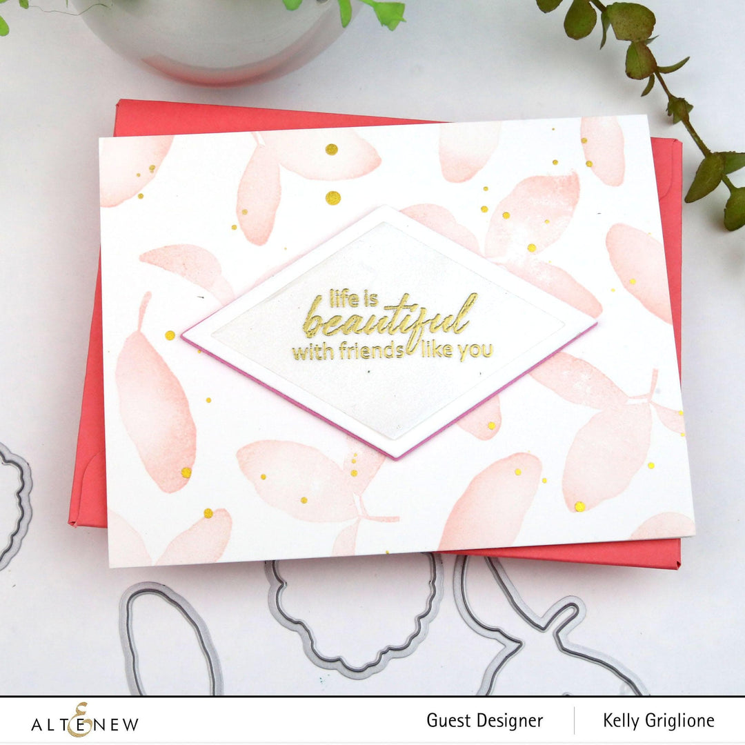 Altenew Build-A-Flower Set Build-A-Flower: Clover Layering Stamp & Die Set