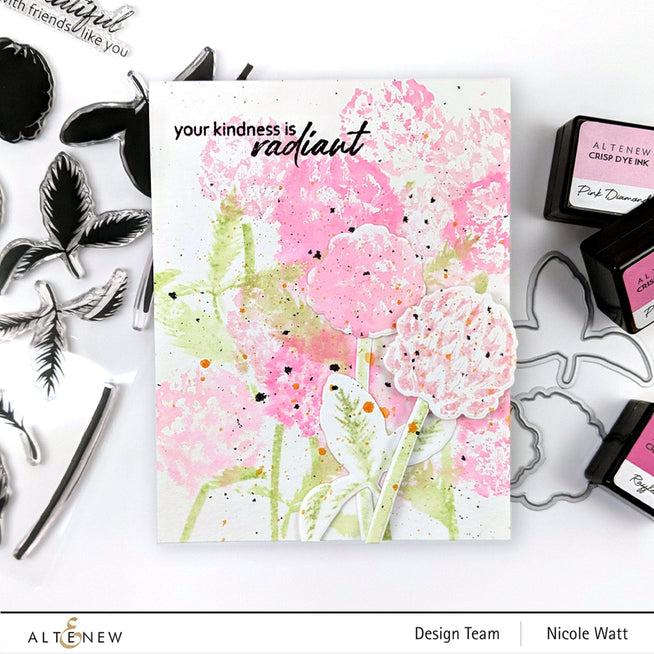 Altenew Build-A-Flower Set Build-A-Flower: Clover Layering Stamp & Die Set