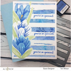 Altenew Build-A-Flower Set Build-A-Flower: Crocus Layering Stamp & Die Set