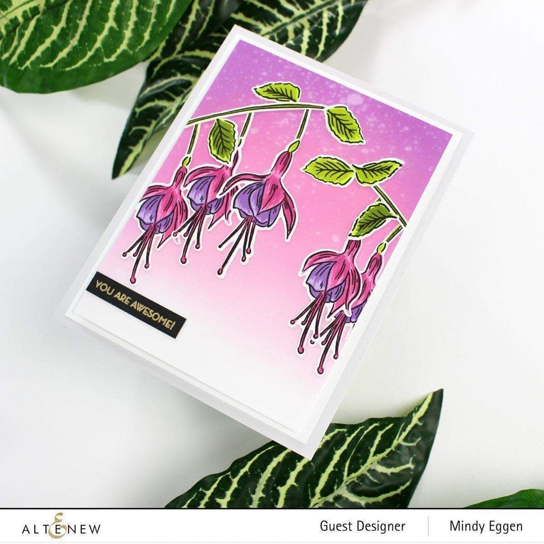 Altenew Build-A-Flower Set Build-A-Flower: Fuchsia Layering Stamp & Die Set