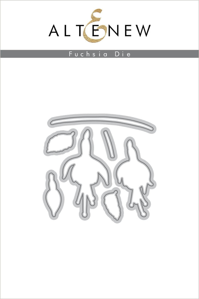 Altenew Build-A-Flower Set Build-A-Flower: Fuchsia Layering Stamp & Die Set