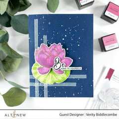 Altenew Build-A-Flower Set Build-A-Flower: Indian Lotus Layering Stamp & Die Set
