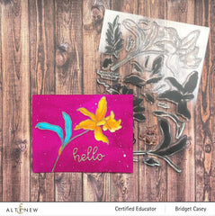 Altenew Build-A-Flower Set Build-A-Flower: Laelia Layering Stamp & Die Set