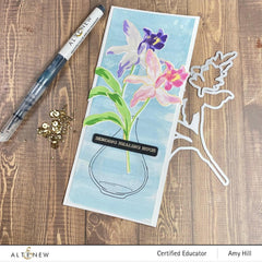 Altenew Build-A-Flower Set Build-A-Flower: Laelia Layering Stamp & Die Set