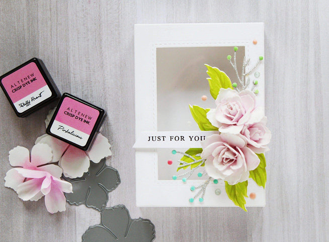 Altenew Build-A-Flower Set Build-A-Flower: Peony Blossom Layering Stamp & Die Set