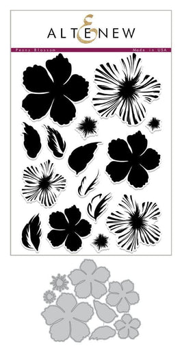 Altenew Build-A-Flower Set Build-A-Flower: Peony Blossom Layering Stamp & Die Set