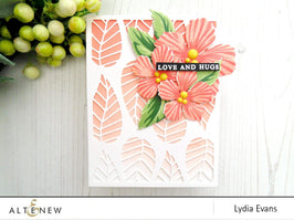 Altenew Build-A-Flower Set Build-A-Flower: Peony Blossom Layering Stamp & Die Set