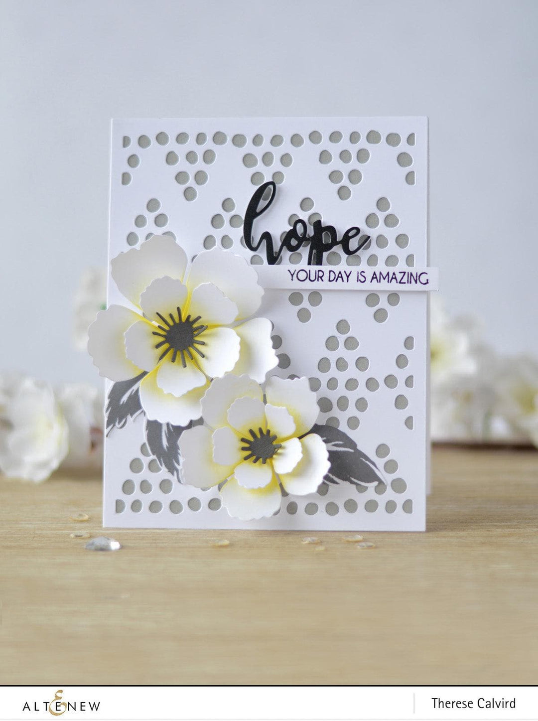 Altenew Build-A-Flower Set Build-A-Flower: Peony Blossom Layering Stamp & Die Set