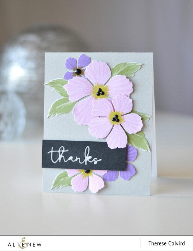 Altenew Build-A-Flower Set Build-A-Flower: Peony Blossom Layering Stamp & Die Set