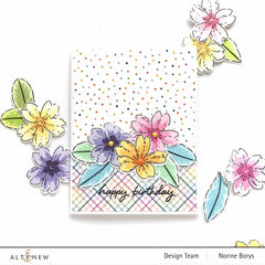 Altenew Build-A-Flower Set Build-A-Flower: Primrose Layering Stamp & Die Set