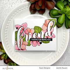 Altenew Build-A-Flower Set Build-A-Flower: Sweet Violet Layering Stamp & Die Set