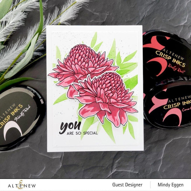Altenew Build-A-Flower Set Build-A-Flower: Torch Ginger Layering Stamp & Die Set