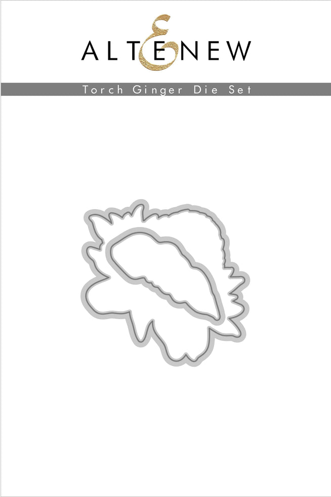 Altenew Build-A-Flower Set Build-A-Flower: Torch Ginger Layering Stamp & Die Set