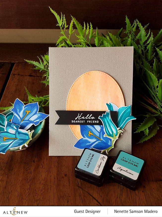 Altenew Build-A-Flower Set Z - Build-A-Flower: Bellflower Layering Stamp & Die Set