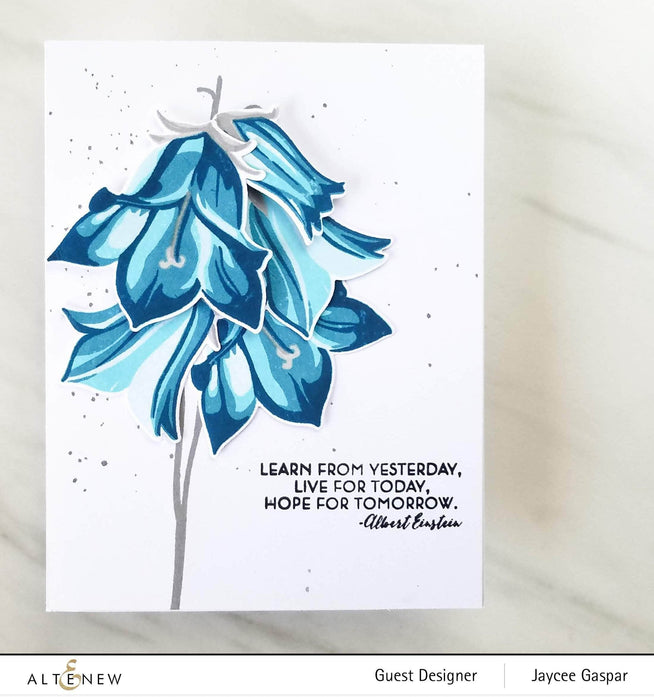 Altenew Build-A-Flower Set Z - Build-A-Flower: Bellflower Layering Stamp & Die Set