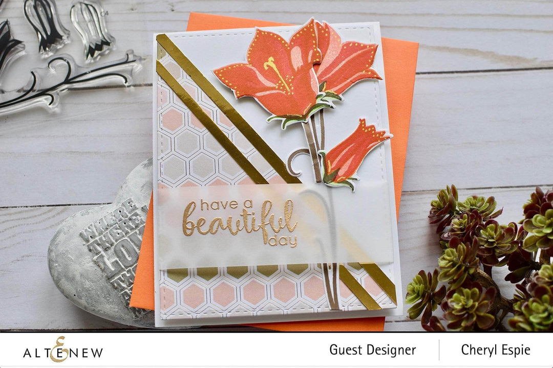 Altenew Build-A-Flower Set Z - Build-A-Flower: Bellflower Layering Stamp & Die Set