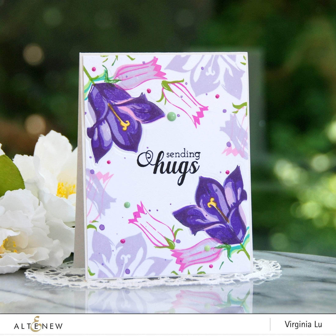 Altenew Build-A-Flower Set Z - Build-A-Flower: Bellflower Layering Stamp & Die Set