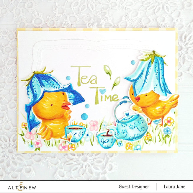 Altenew Build-A-Flower Set Z - Build-A-Flower: Bellflower Layering Stamp & Die Set
