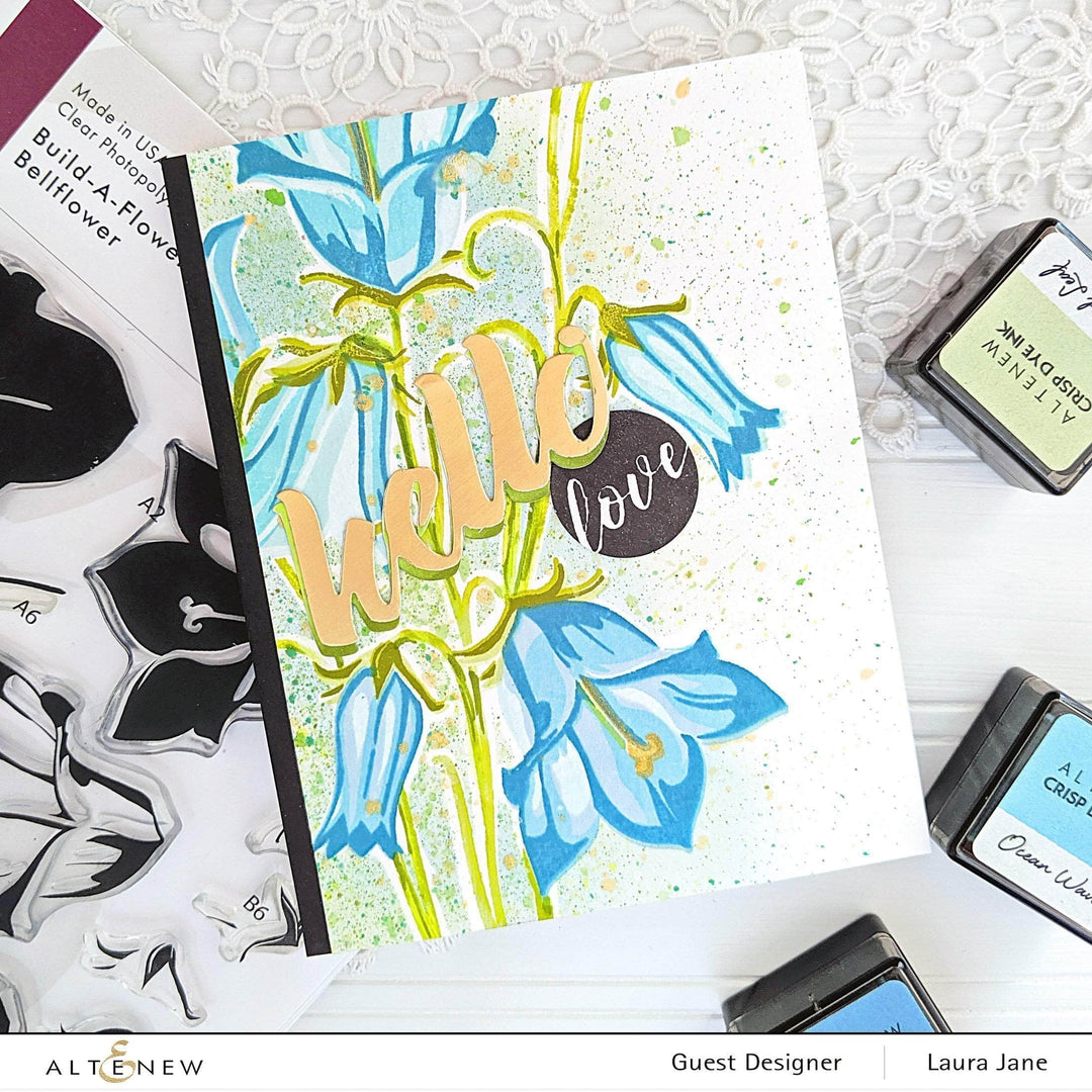 Altenew Build-A-Flower Set Z - Build-A-Flower: Bellflower Layering Stamp & Die Set