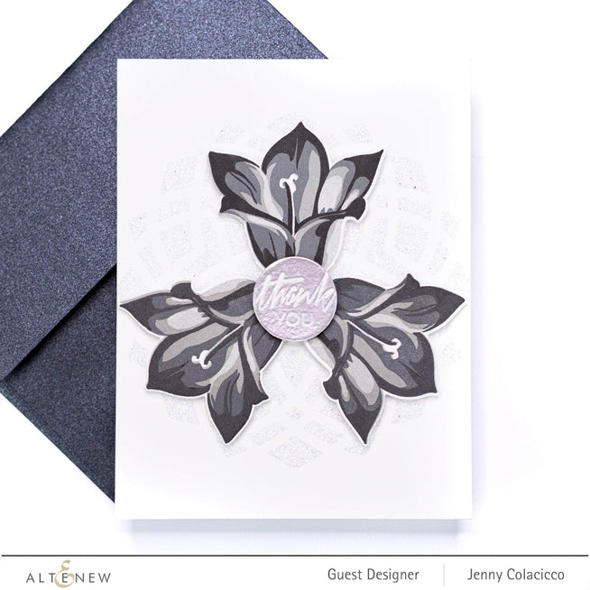Altenew Build-A-Flower Set Z - Build-A-Flower: Bellflower Layering Stamp & Die Set