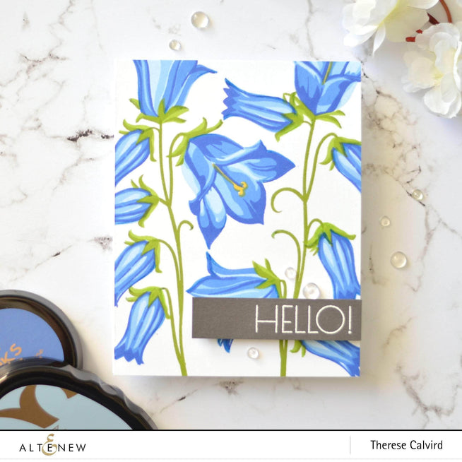 Altenew Build-A-Flower Set Z - Build-A-Flower: Bellflower Layering Stamp & Die Set