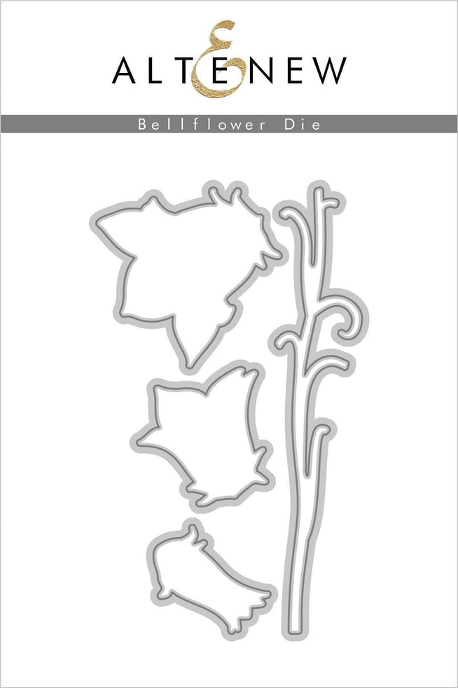 Altenew Build-A-Flower Set Z - Build-A-Flower: Bellflower Layering Stamp & Die Set