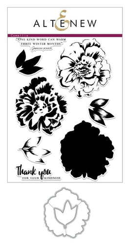 Altenew Build-A-Flower Set Build-A-Flower: Camellia Layering Stamp & Die Set