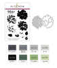 Altenew Build-A-Flower Set Build-A-Flower: Chrysanthemum Layering Stamp & Die Set & Ink Bundle