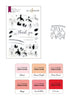 Altenew Build-A-Flower Set Build-A-Flower: Fuchsia Layering Stamp & Die Set & Ink Bundle