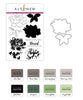 Altenew Build-A-Flower Set Build-A-Flower: Gardenia Layering Stamp & Die Set & Ink Bundle