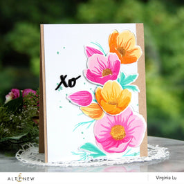 Altenew Build-A-Flower Set Z - Build-A-Flower: Hellebore Layering Stamp & Die Set