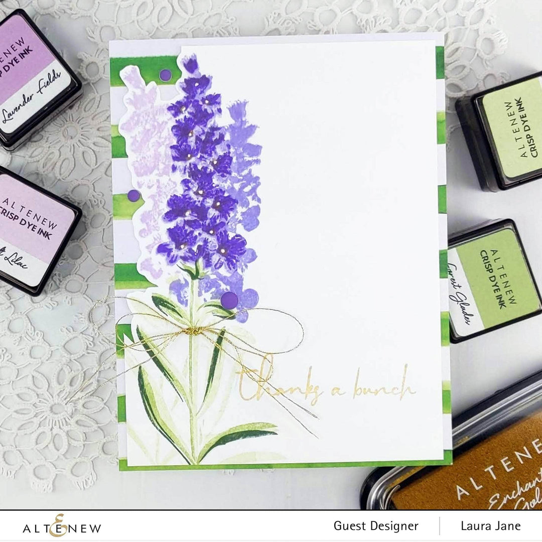 Altenew Build-A-Flower Set Z - Build-A-Flower: Lavender Layering Stamp & Die Set