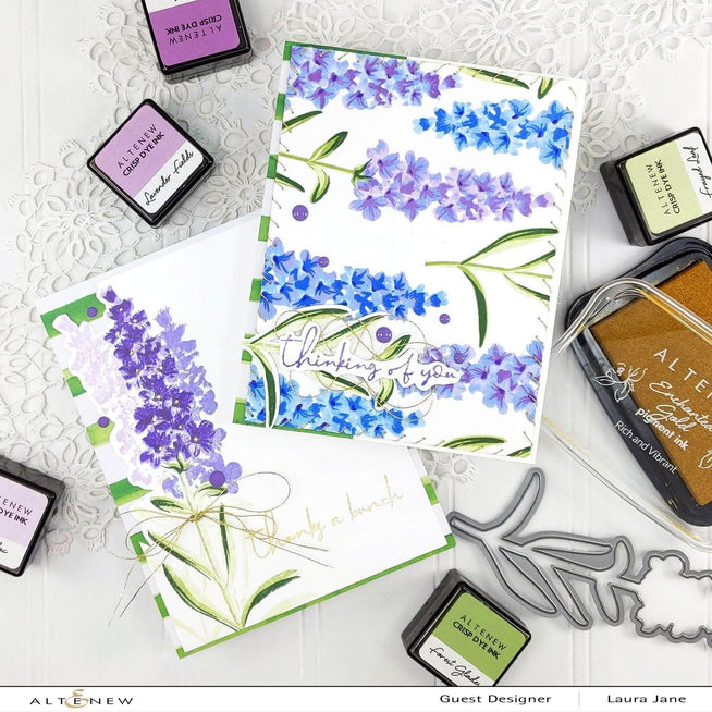 Altenew Build-A-Flower Set Z - Build-A-Flower: Lavender Layering Stamp & Die Set