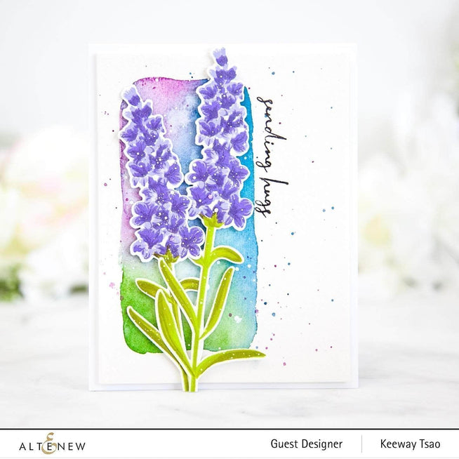 Altenew Build-A-Flower Set Z - Build-A-Flower: Lavender Layering Stamp & Die Set