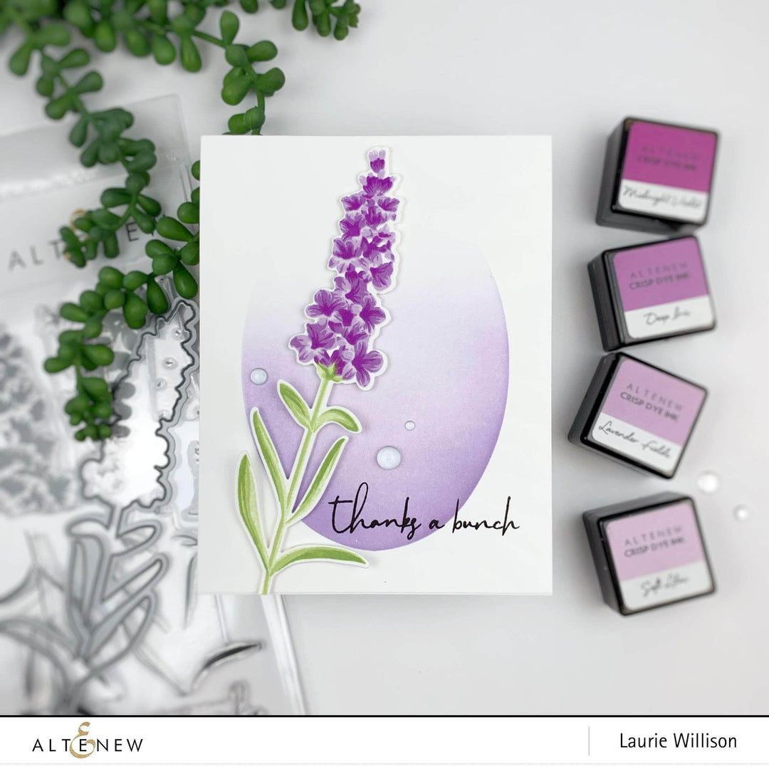 Altenew Build-A-Flower Set Z - Build-A-Flower: Lavender Layering Stamp & Die Set