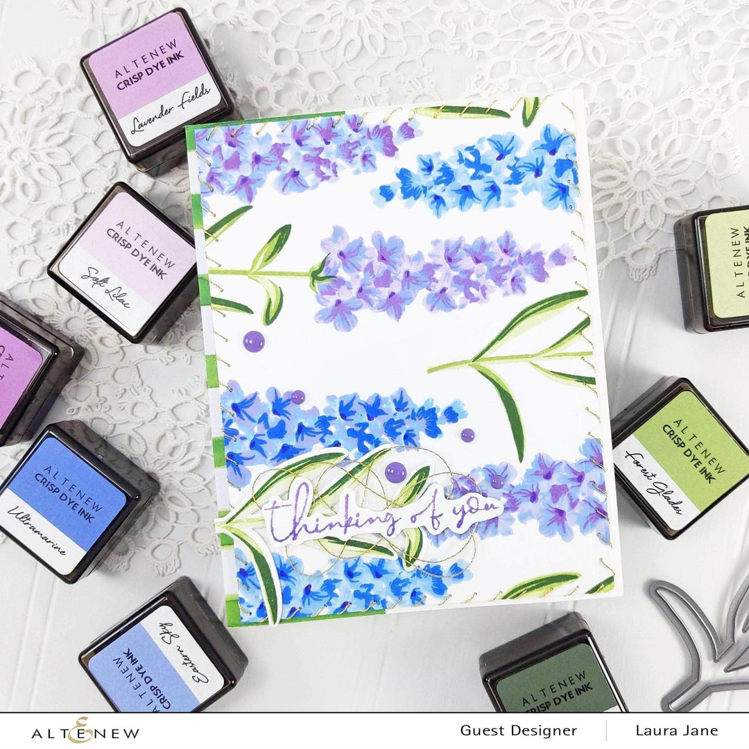 Altenew Build-A-Flower Set Z - Build-A-Flower: Lavender Layering Stamp & Die Set