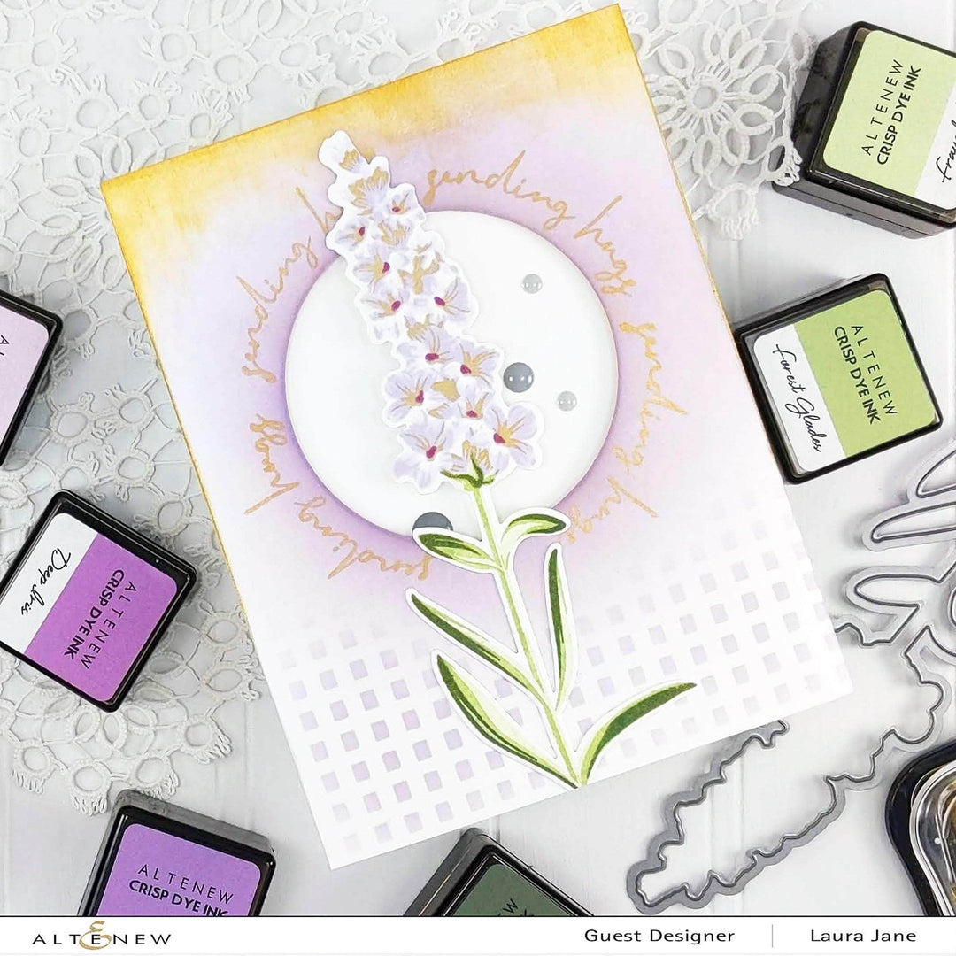Altenew Build-A-Flower Set Z - Build-A-Flower: Lavender Layering Stamp & Die Set