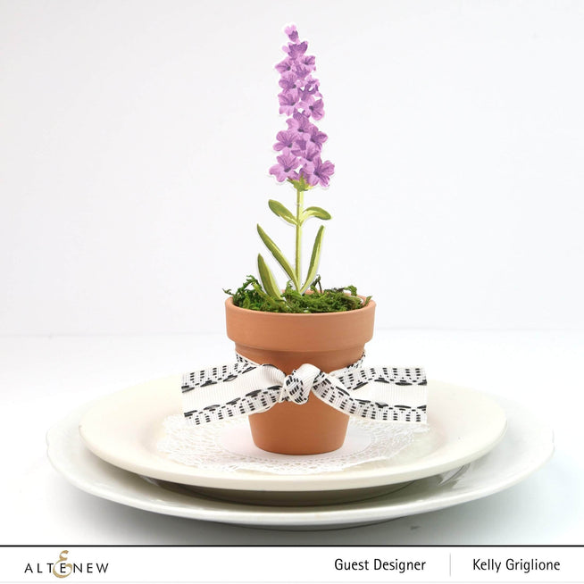 Altenew Build-A-Flower Set Z - Build-A-Flower: Lavender Layering Stamp & Die Set