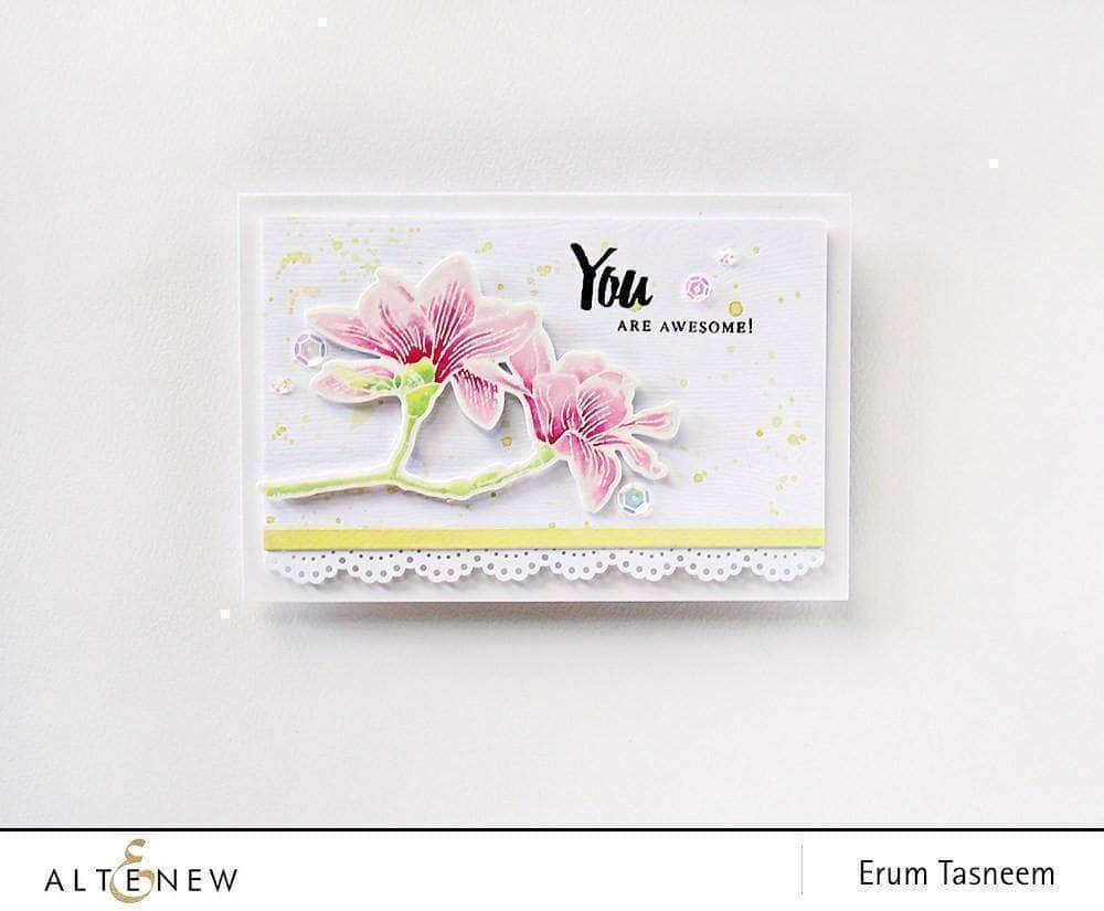 Altenew Build-A-Flower Set Z - Build-A-Flower: Magnolia Layering Stamp & Die Set