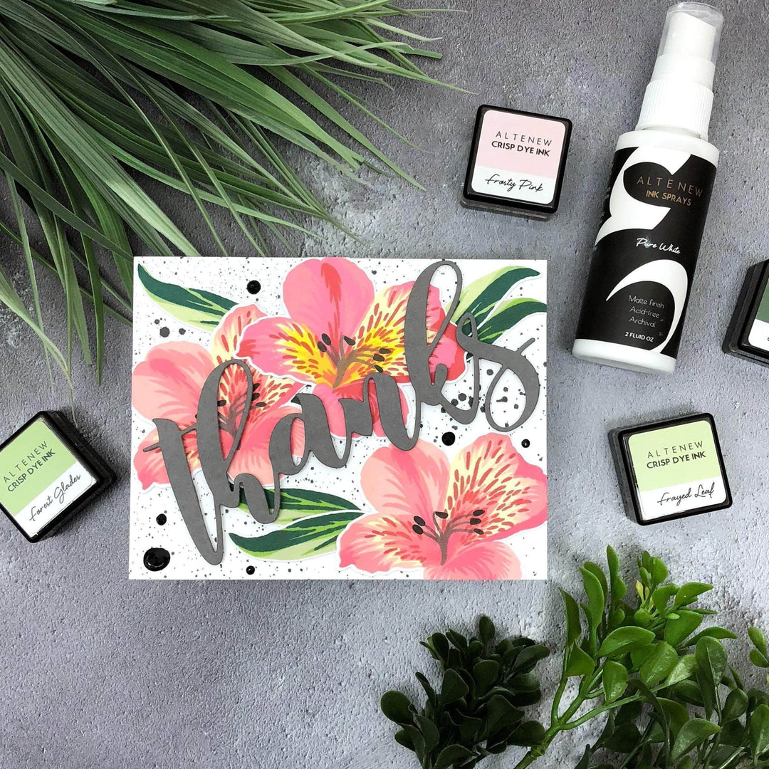 Altenew Build-A-Flower Set Z - Build-A-Flower: Peruvian Lily Layering Stamp & Die Set