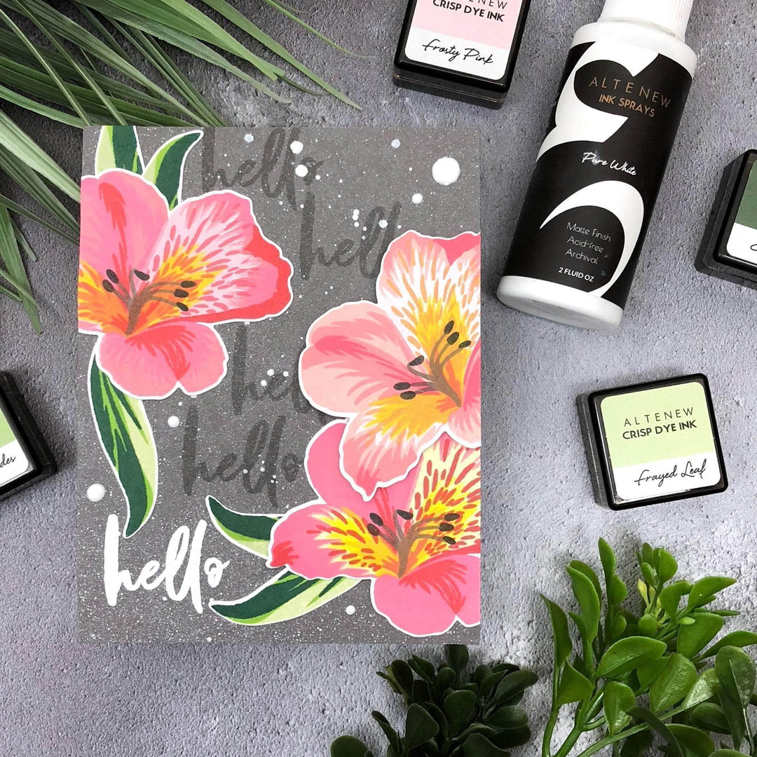 Altenew Build-A-Flower Set Z - Build-A-Flower: Peruvian Lily Layering Stamp & Die Set